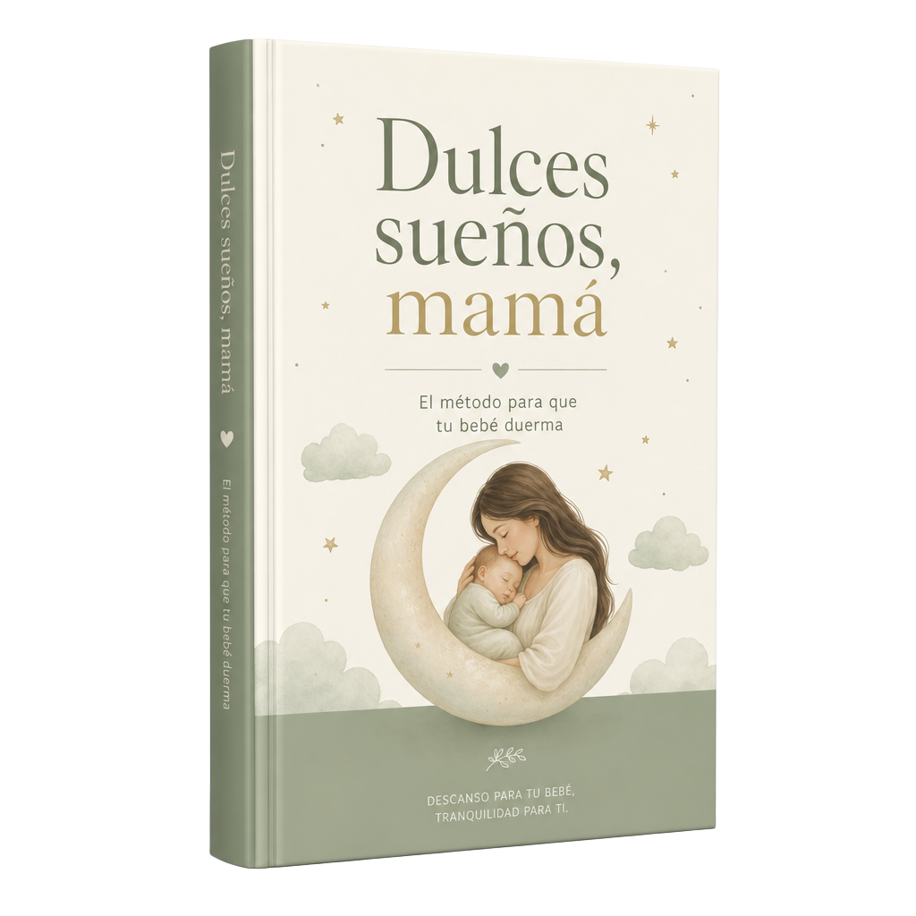 Mockup del ebook Dulces sueños, mamá